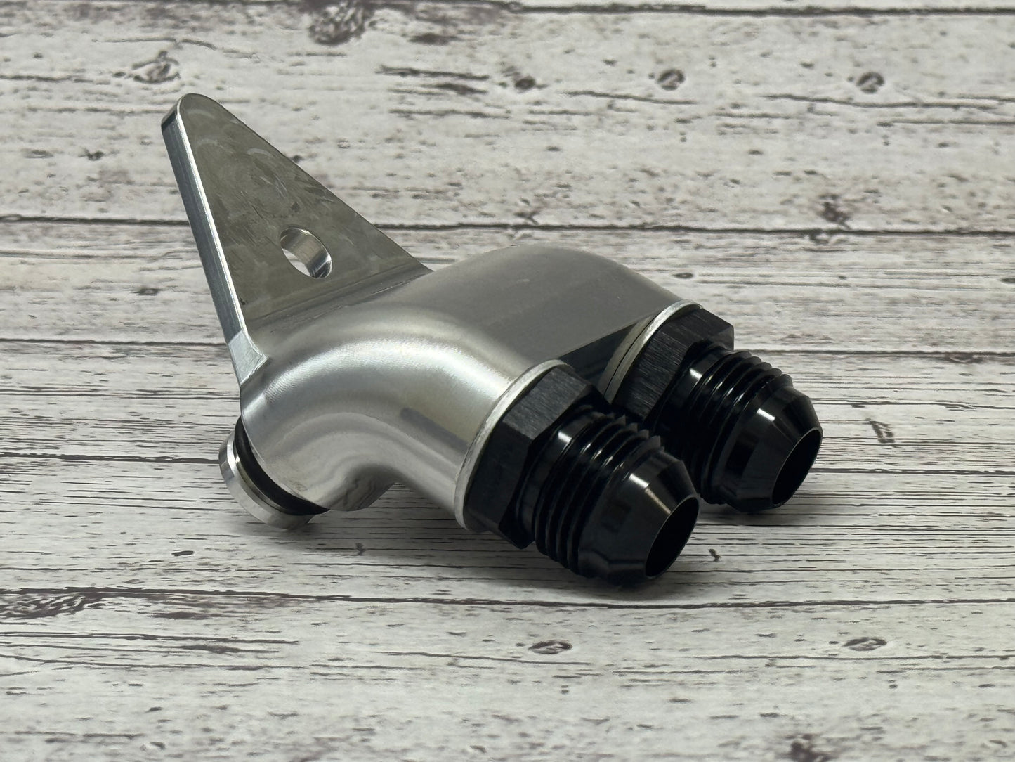 8hp Oil Cooler Line Adapter with 8an fittings