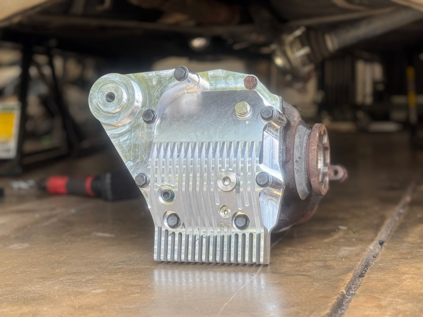 E90/E60 Finned Differential Cover N52 188L/188K