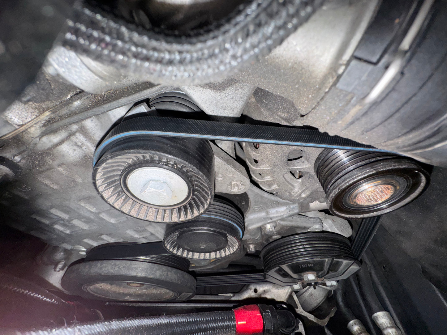 Dayco 4pk1272 Shortened Belt BMW AC Delete Serpentine Belt
